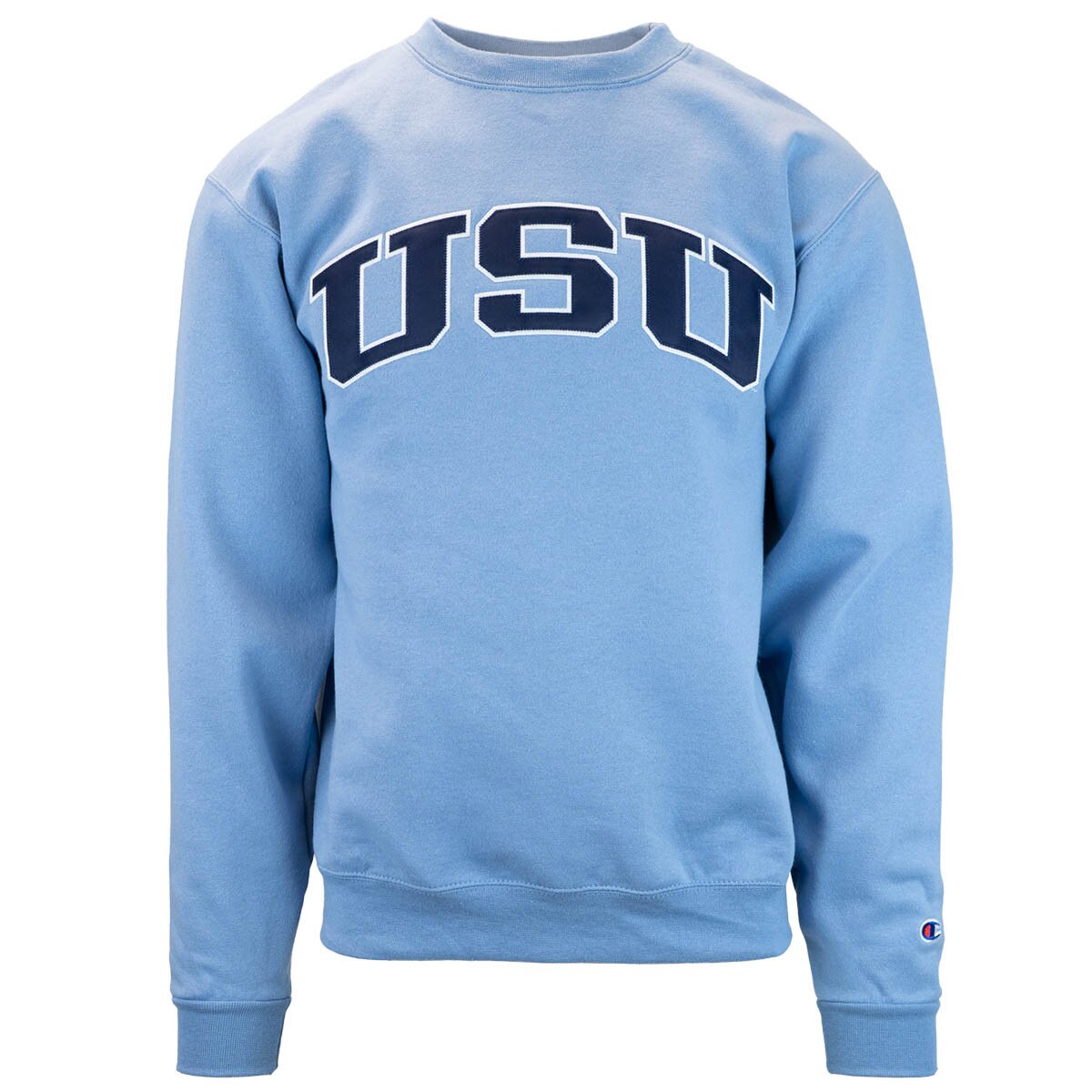 USU Champion Unisex Crew Sweatshirt blue